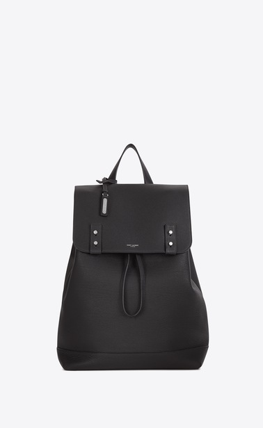 sac de jour backpack in grained leather